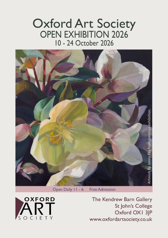 Poster of Oxford Art Society Open Exhibition 2026 10-24 October 2026